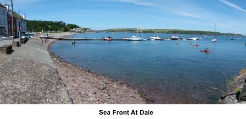 Seafront at Dale