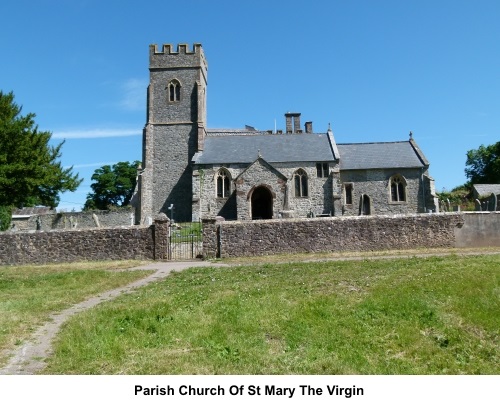 Parish church of St Mary the Virgin EastQuantoxhead