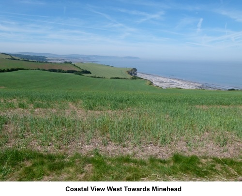 Coastal view to Minehead