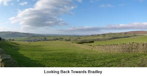 View towards Bradley