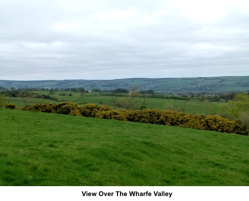 View over the Wharfe valley