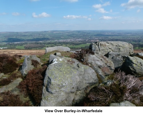 View over Burley-in-Wharfedale