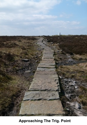 Approaching the Trig. point