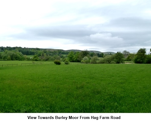 View to Burley Moor from Hag Farm