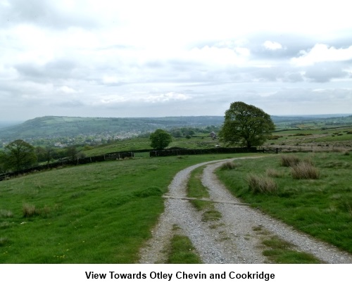 View to Otlet Chevin and Cookridge