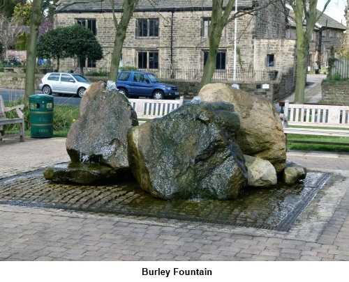 Burley-in-Wharfedale fountain