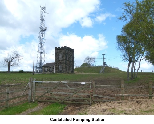 Castellated pumping station