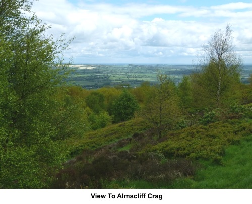 View to Almscliff Crag