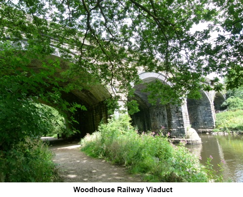 Woodhouse railway viaduct.