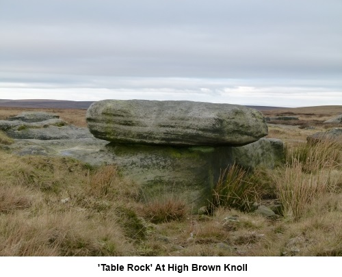 'Table Rock' at High Brown knoll