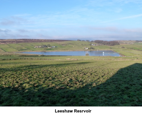 Leeshaw Reservoir.