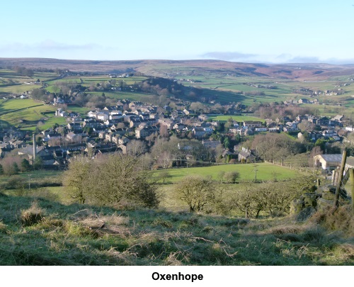 The village of Oxenhope.