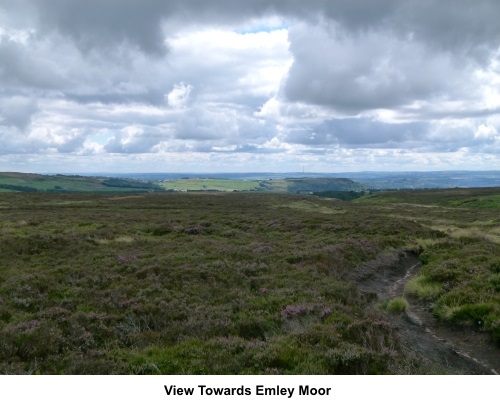 View towards Emley Moor