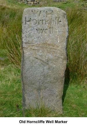 Old Horncliffe Well marker