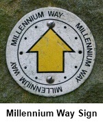 Millennium Way sign