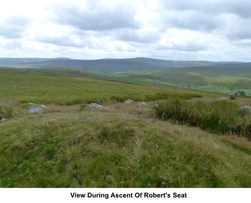 View during ascent of Robert's Seat