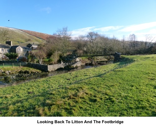 View of Litton and its footbridge
