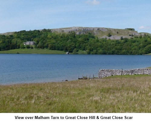 Malham Tarn and Great Close Scar