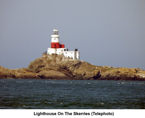 The Skerries and their lighthouse.