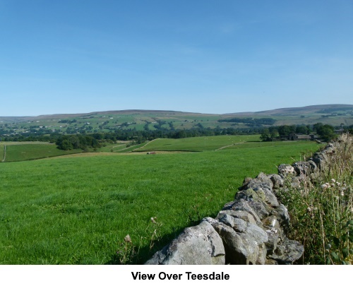 View over Teesdale.