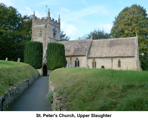 St. Peter's Church Upper Slaughter.