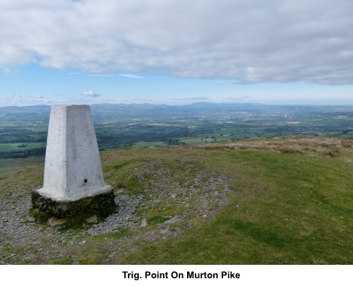 Trig. point on Murton Pike