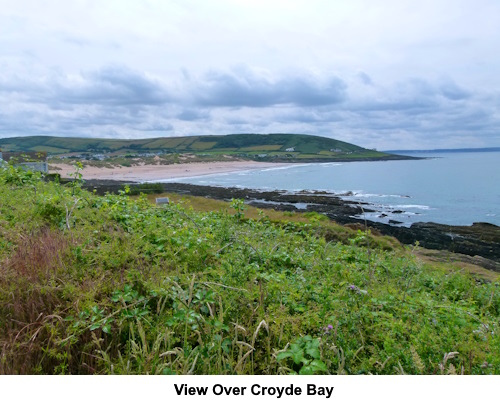 View over Croyde Bay