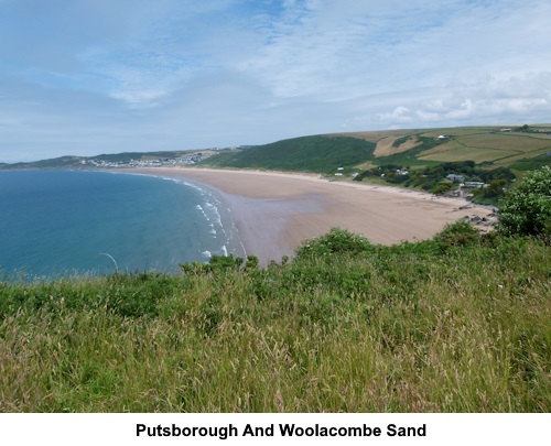 Putsborough and Woolacombe Sand.