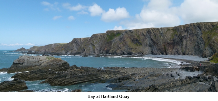 Hartland Quay Bay