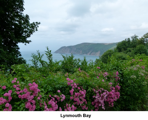 Lynmouth Bay.