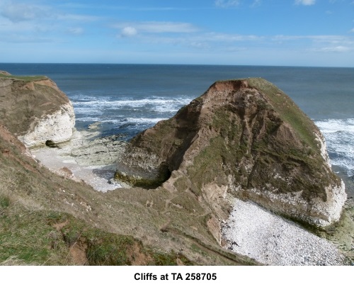 Cliffs at TA 258705