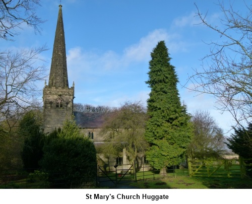 St Marys Church at Huggate