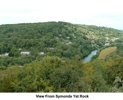 View from Symonds Yat Rock.