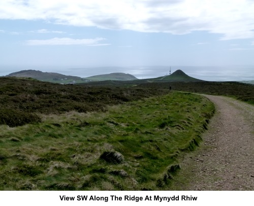 Ridge at Mynydd Rhiw