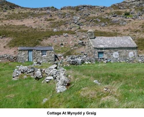 Cottage at Mynydd y Graig