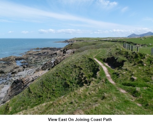 Wales Coast Path - view east