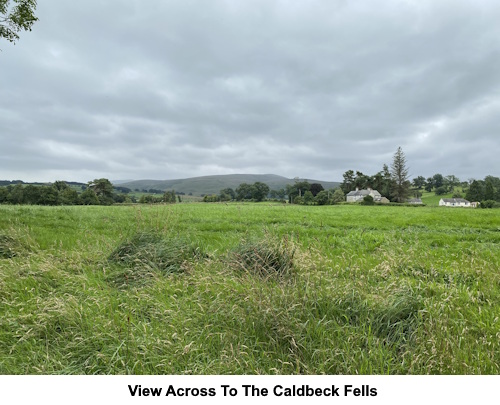View to the Caldbeck Hills.