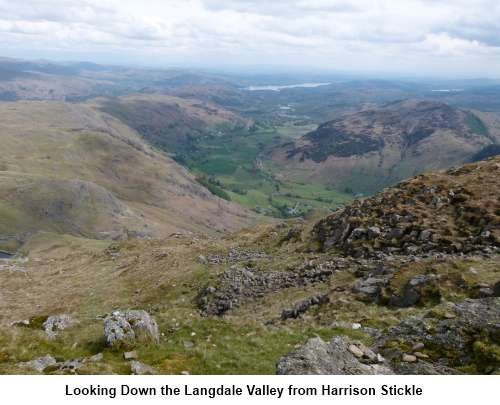 Langdale Valley from Harrison Stickle