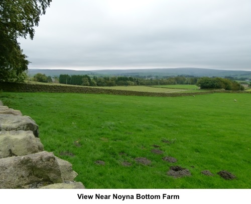 Near Noyna Bottom farm