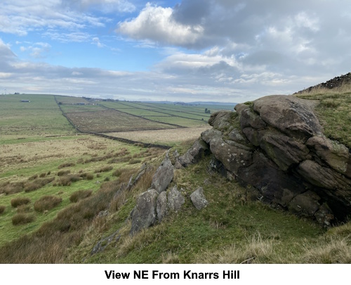 View North East from Knarrs Hill.