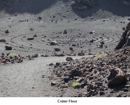 Montana Cuervo Crater Floor