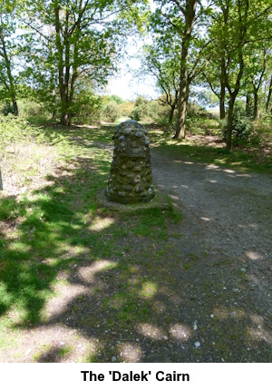 The 'Dalek' cairn.