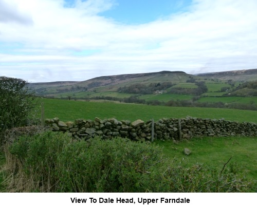 View to Dale Head in Farndale
