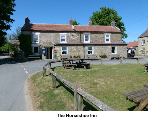The Horseshoe Inn at Levisham.