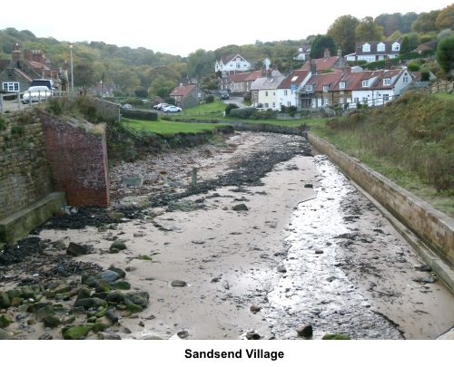 Sandsend village