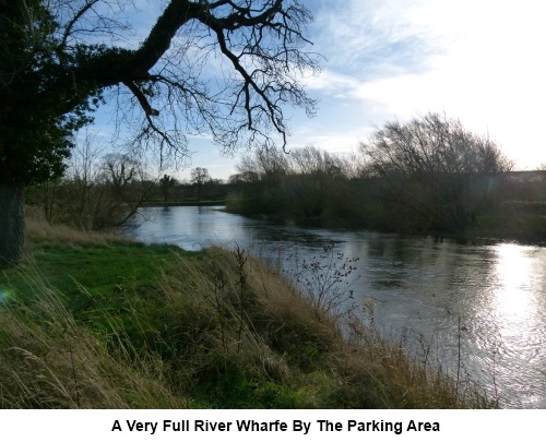 A very full river Wharfe