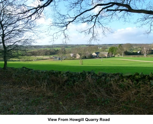 View from Howhill Quarry Road
