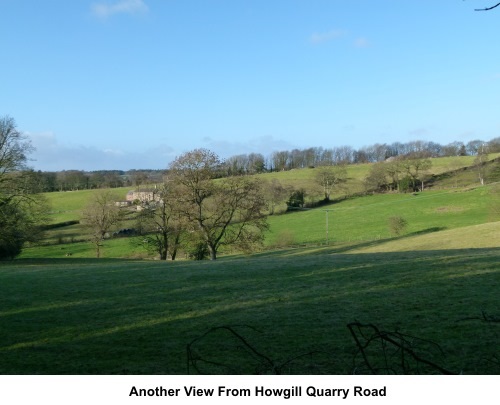 View from Howhill Quarry Road