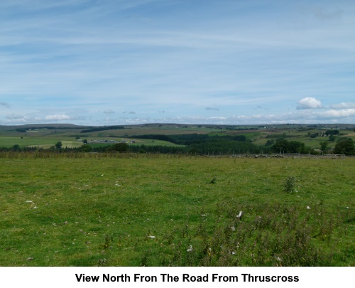 View north from the road from Thruscross reservoir.