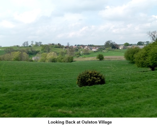 Looking back at Oulston village